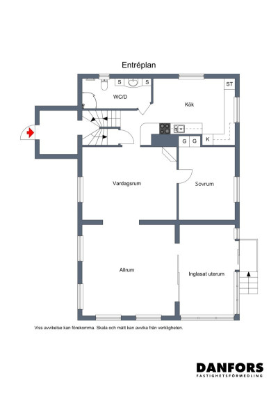 Entréplan Ränneslövsvägen 34