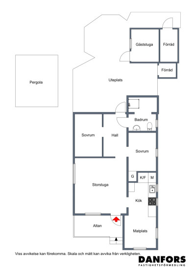 Planritning Planritning Kulladalsstigen 2