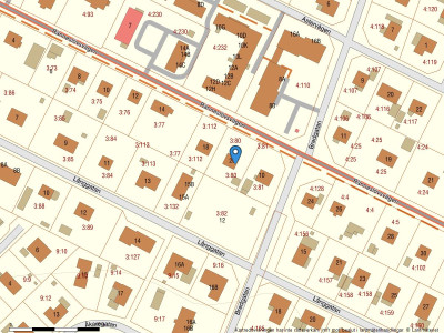 Fastighetskarta Ränneslövsvägen 20