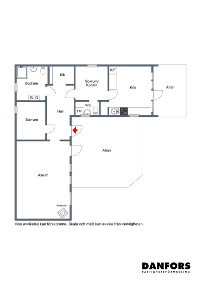 Planritning Luttehacksvägen 37