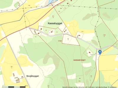 Fastighetskarta Stäme Kassabygget 27