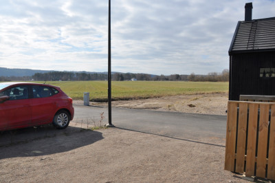 Vy från uppfart Tors väg 13B