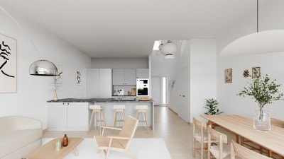 Sällskapsrum kök Tors väg 65A