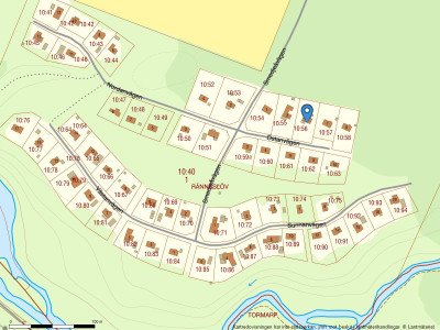 Fastighetskarta Östanvägen 5