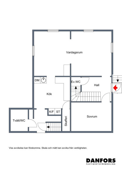 Entréplan Strandvägen 3