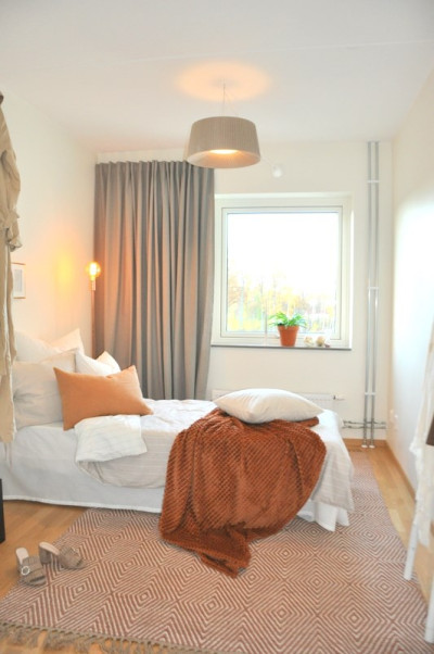 Sovrum 2 UTHYRES Stationshuset Båstad