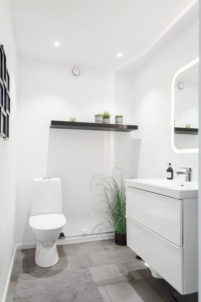 WC, övre plan Flädervägen 2