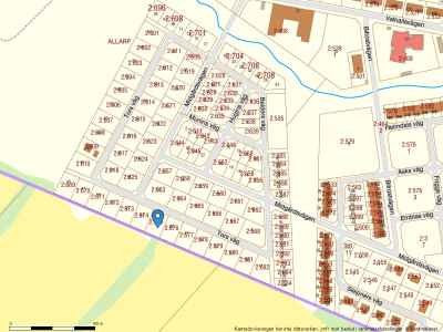 Fastighetskarta Tors väg 31