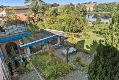 Trädgårdsvy Gamlebygatan 2A