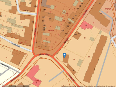 Fastighetskarta Ryssgatan 15