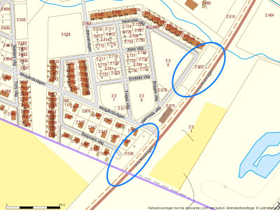 Fastighetskarta Midgårdsvägen Midgårdsvägen 1